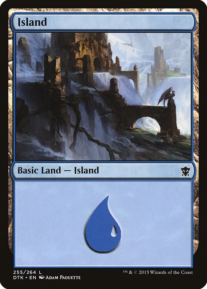 Island (255) 255 card