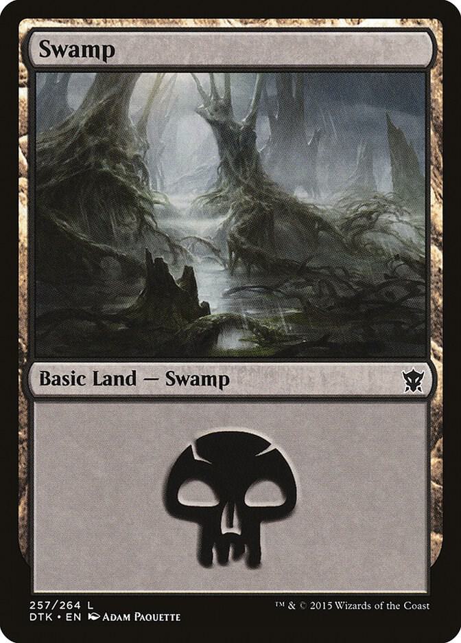 Swamp (257) 257 card