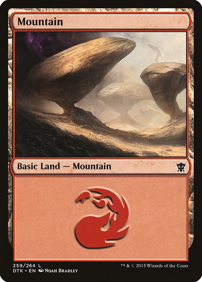 Mountain (259) 259 card