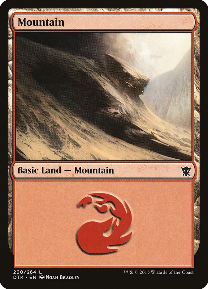 Mountain (260) 260 card