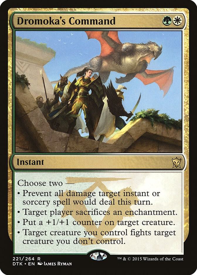 Dromoka's Command 221 card