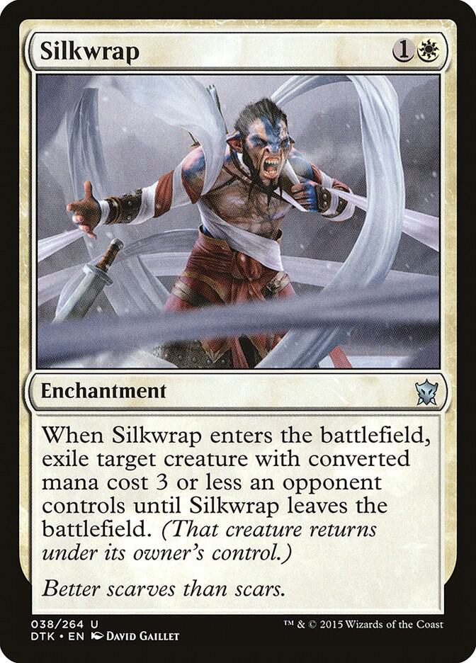 Silkwrap 38 card