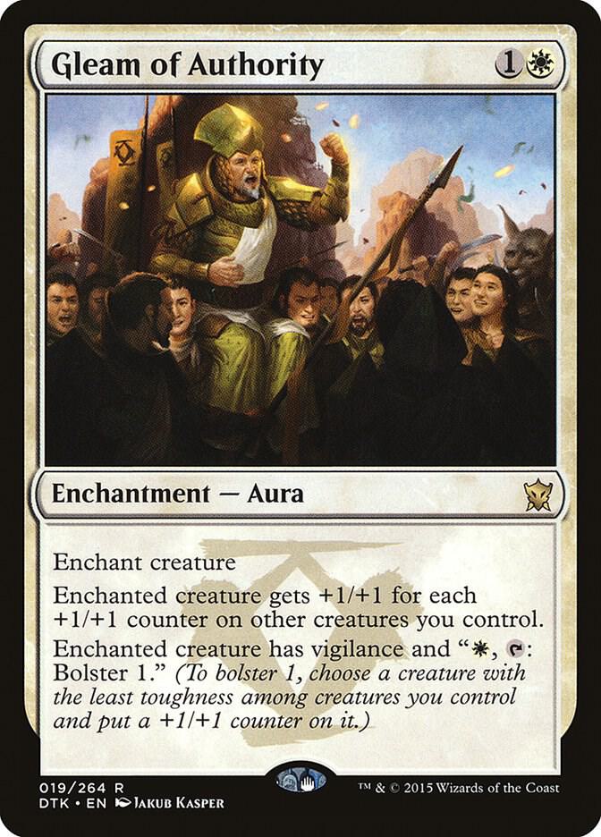 Gleam of Authority 19 card