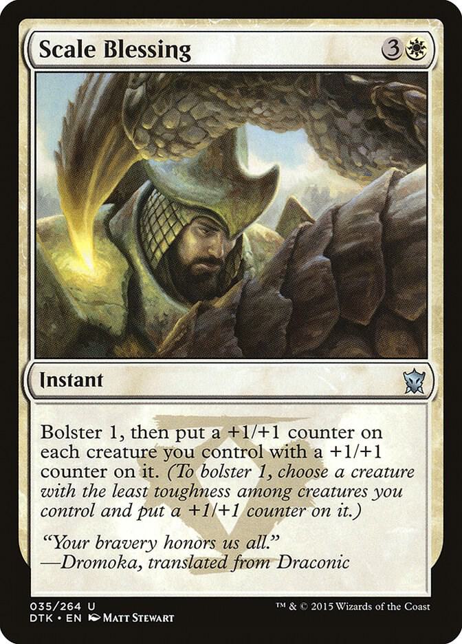 Scale Blessing 35 card