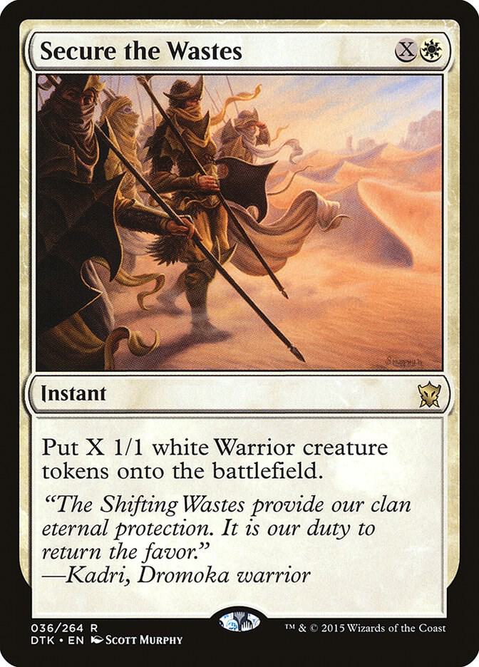 Secure the Wastes 36 card