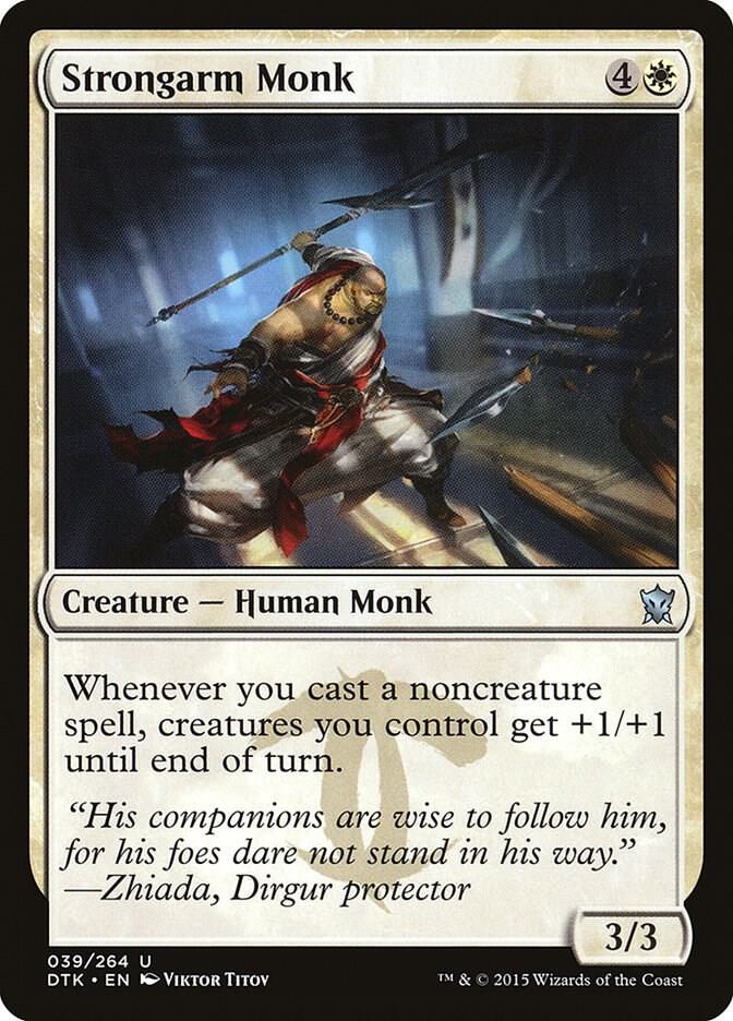 Strongarm Monk 39 card