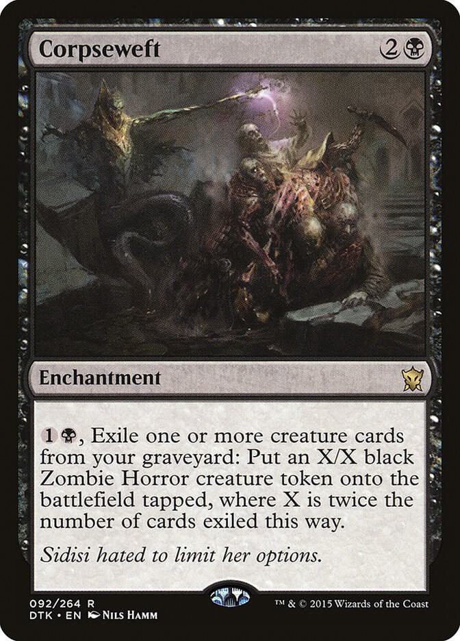 Corpseweft - Dragons of Tarkir - Magic: The Gathering - TCGplayer.com