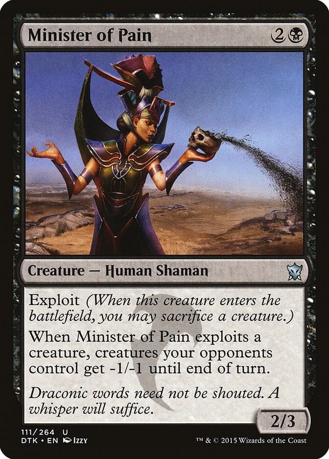 Minister of Pain 111 card