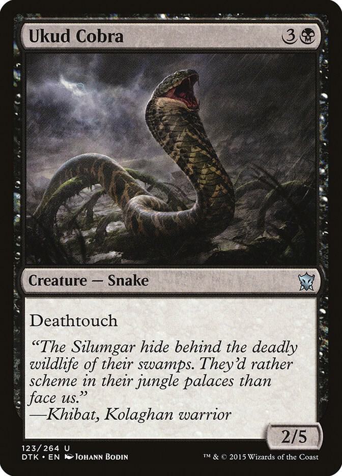 Ukud Cobra 123 card