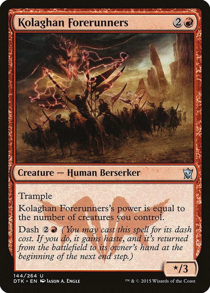 Kolaghan Forerunners 144 card