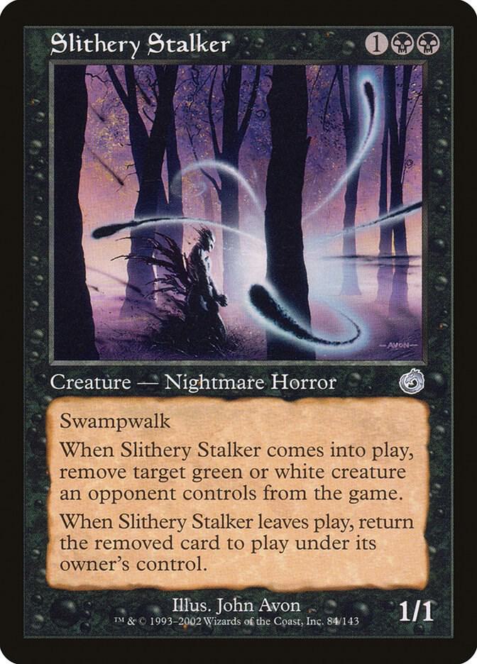 Slithery Stalker - Torment - Magic: The Gathering - TCGplayer.com Slithery Stalker - Torment - Magic: The Gathering - TCGplayer.com