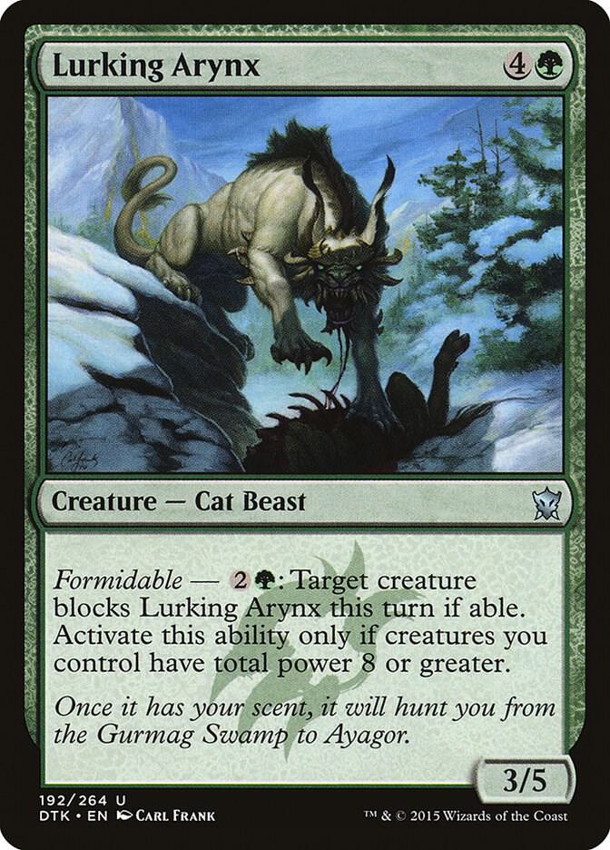 Lurking Arynx 192 card