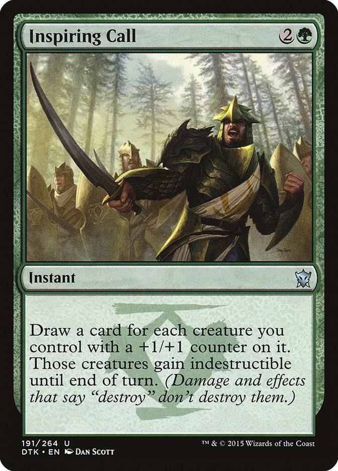 Inspiring Call 191 card