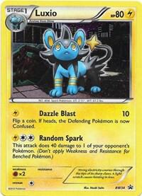 Luxio - BW34 (Cracked Ice Holo) BW34 from Black and White Promos