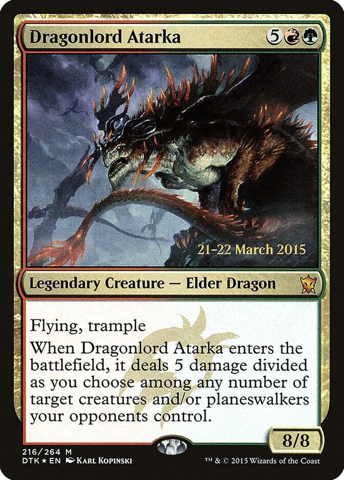 Dragonlord Atarka 216 card