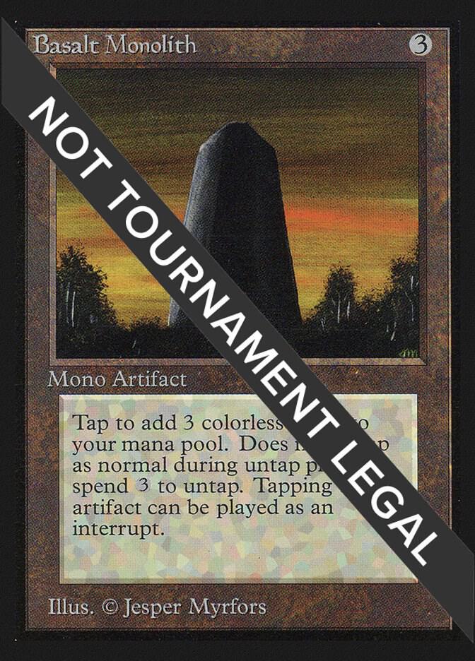Basalt Monolith (IE) - International Edition - Magic: The