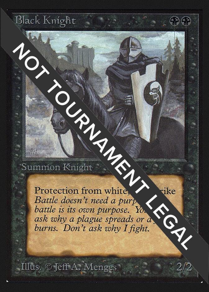 mtg black knight cards Nazgul main image 1