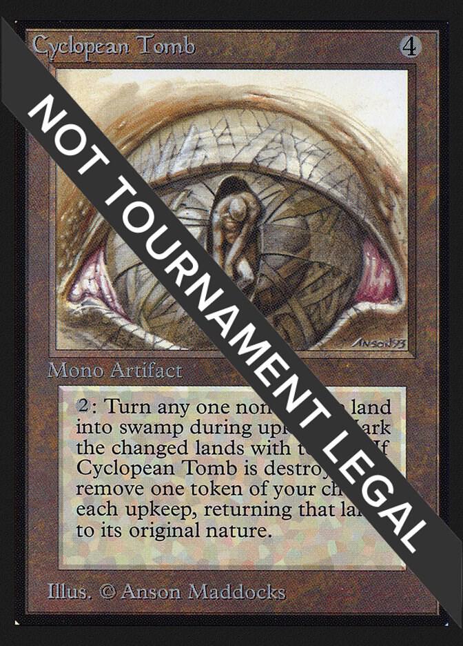 Cyclopean Tomb (IE) - International Edition - Magic: The Gathering
