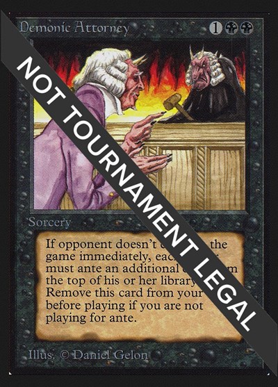 Demonic Attorney (IE)