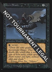 Frozen Shade (IE) - International Edition - Magic: The Gathering card