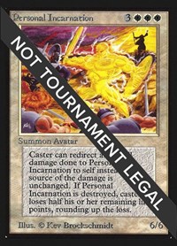 Personal Incarnation (IE) - International Edition - Magic: The Gathering card