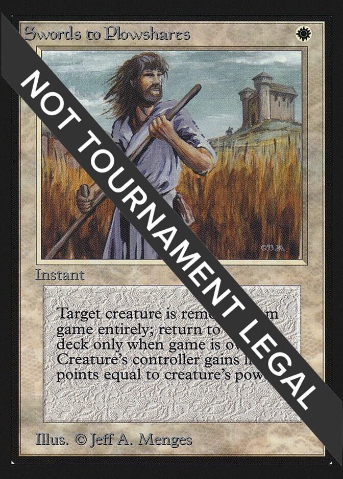 Swords to Plowshares (IE) - International Edition - Magic: The