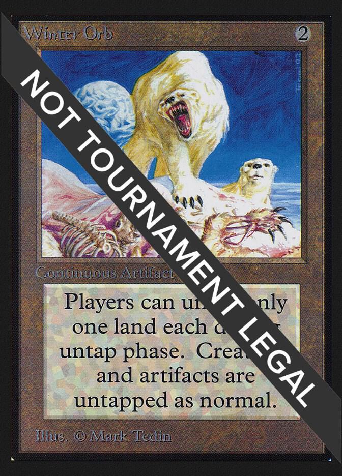 Winter Orb (IE) - International Edition - Magic: The Gathering