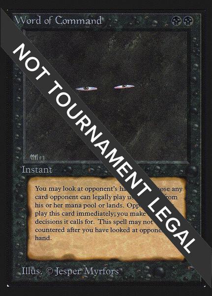 Word of Command (IE) - International Edition - Magic: The
