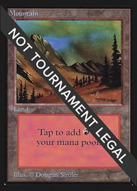 Mountain (C) (IE) - International Edition - Magic: The Gathering card