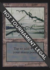 Swamp (C) (IE) - International Edition - Magic: The Gathering card