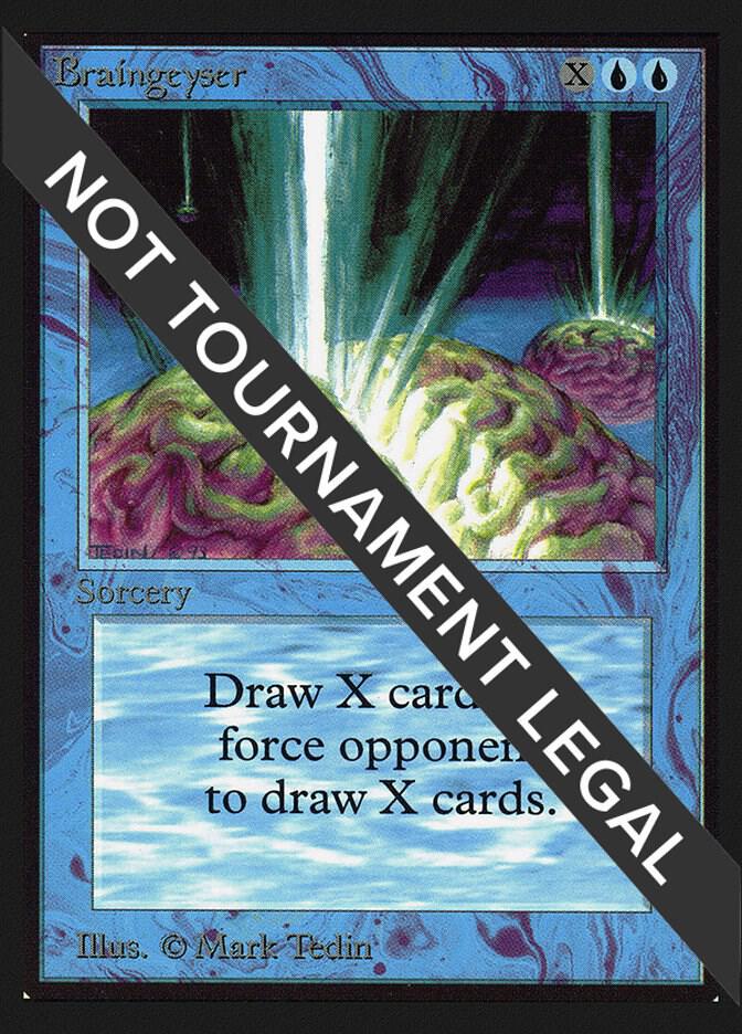 Braingeyser (CE) - Collector's Edition - Magic: The Gathering
