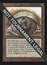Cyclopean Tomb (CE) - Collector's Edition - Magic: The Gathering card