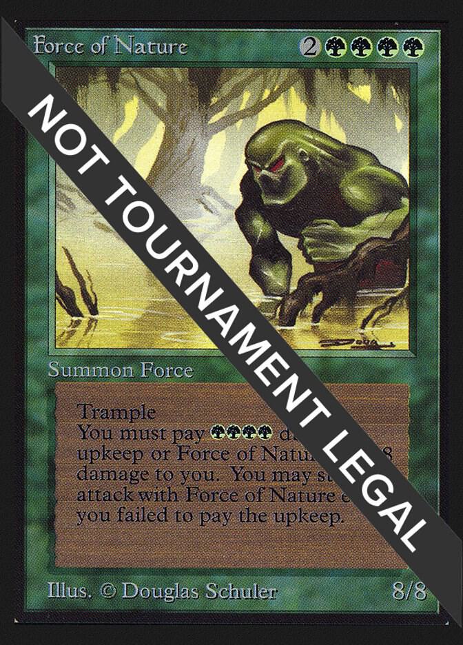 Force of Nature (CE) - Collector's Edition - Magic: The Gathering