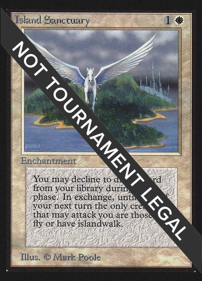 Island Sanctuary (CE) - Collector's Edition - Magic: The Gathering