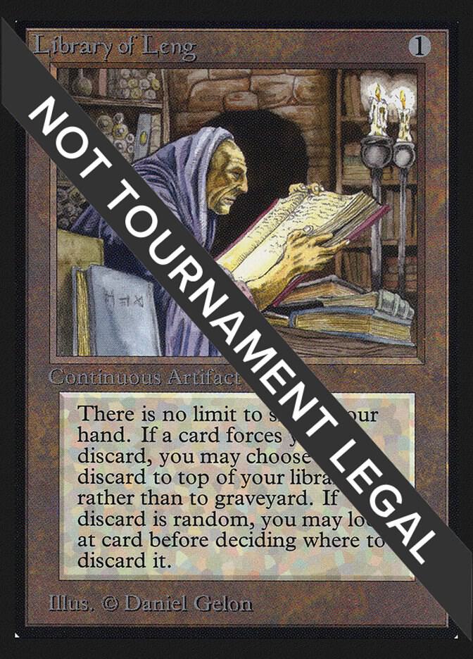 Library of Leng (CE) - Collector's Edition - Magic: The Gathering