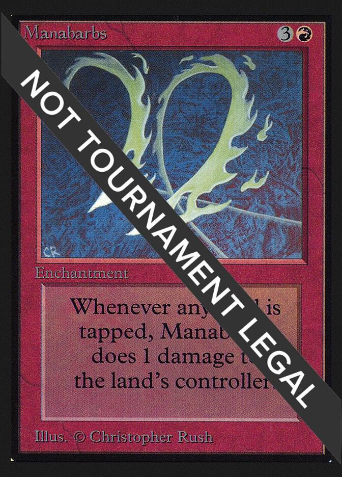 Manabarbs (CE) - Collector's Edition - Magic: The Gathering