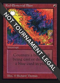 Red Elemental Blast (CE) - Collector's Edition - Magic: The Gathering card