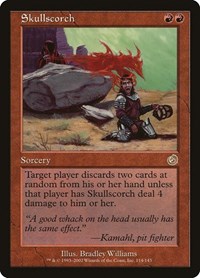 Skullscorch - Torment - Magic: The Gathering card