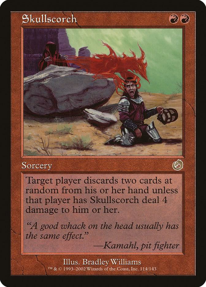 Skullscorch 114 card