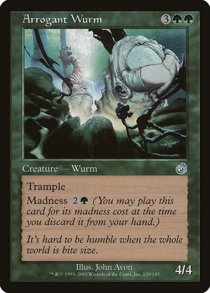best wurm cards mtg Amazon.com: Magic: the Gathering - Craw Wurm main image 1
