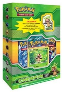 Kalos Starter Figure Box [Chespin Box] from XY Base Set Pokemon card image