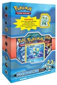 Kalos Starter Figure Box [Froakie Box] from XY Base Set Pokemon card image