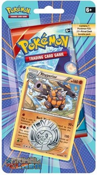 Primal Clash Single Blister [Rhyperior] from XY - Primal Clash Pokemon card image