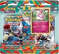 Furious Fists 3 Pack Blister [Slurpuff] from XY - Furious Fists Pokemon card image