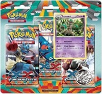 Furious Fists 3 Pack Blister [Trevenant] from XY - Furious Fists Pokemon card image
