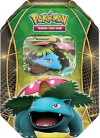 EX Power Trio Tin [Venusaur EX] from XY - Furious Fists Pokemon card image