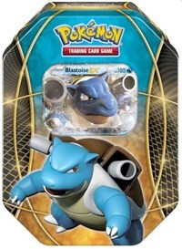 EX Power Trio Tin [Blastoise EX] from XY - Furious Fists Pokemon card image