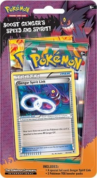 Gengar Spirit Link 2-pack from XY - Furious Fists Pokemon card image