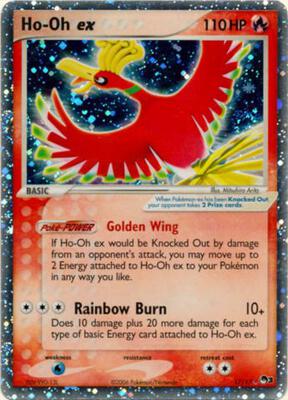 Ho-Oh ex (Holo) — chase card of POP Series 3