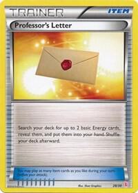 Professor's Letter (Sylveon) 28/30 from XY Trainer Kit: Sylveon & Noivern